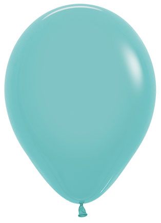 Buy aquamarine 11&quot; Inflated Latex Balloons (various colours)
