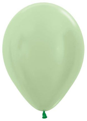 Acheter satin-green 11&quot; Inflated Latex Balloons (various colours)