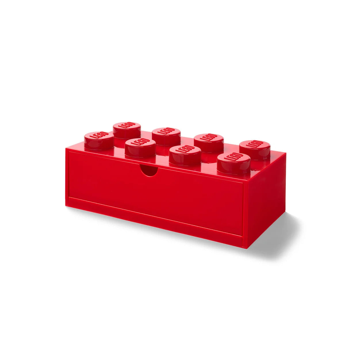 Lego 8 Knob Desk Drawer (red or blue) - 0