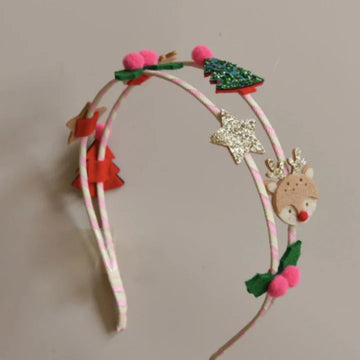 Festive Christmas Double Headband - 0