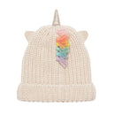 Rainbow Unicorn Knitted Hat-2
