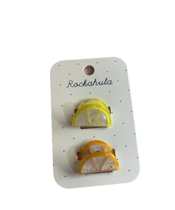 Citrus Slice Claw Clips 2 Pack