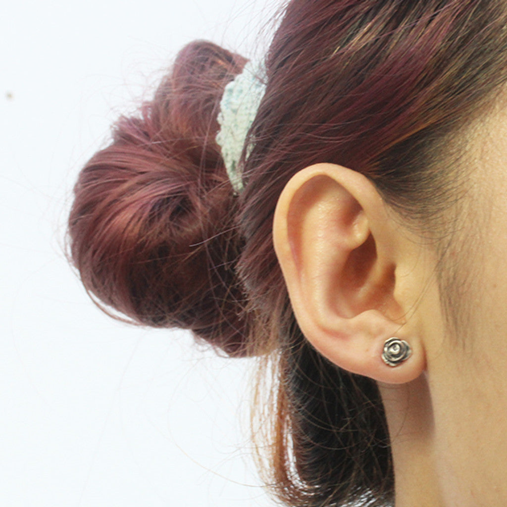 Bronze Rose Studs | Marmalade Designs