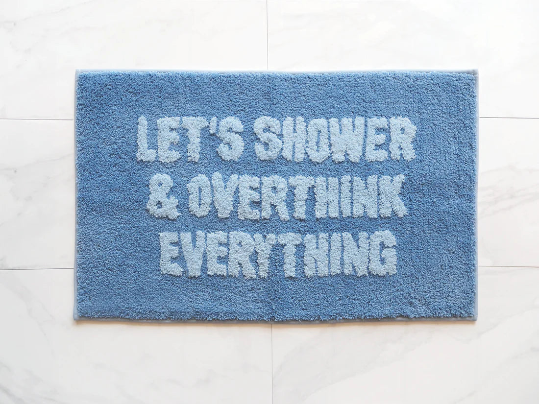 Overthink Everything Bath Mat - 0