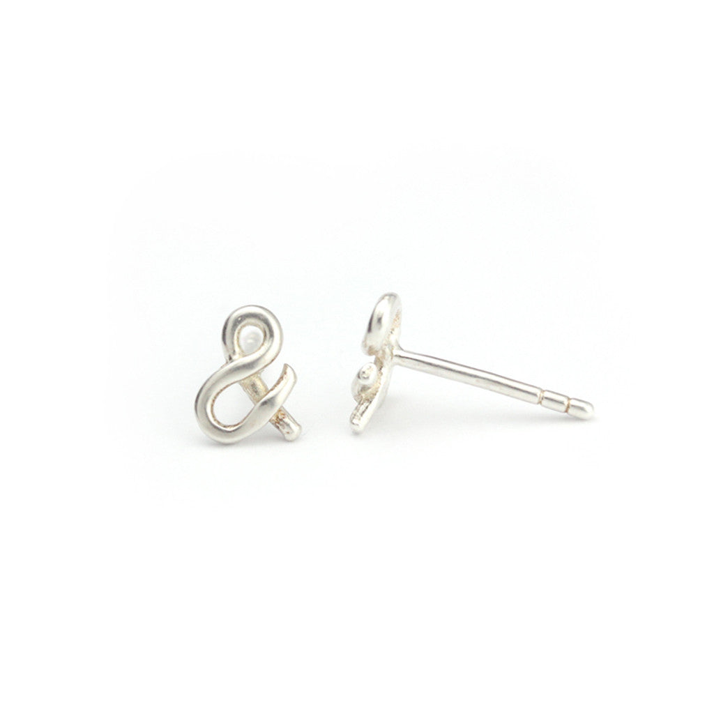 Bronze Ampersand Studs | Marmalade Designs