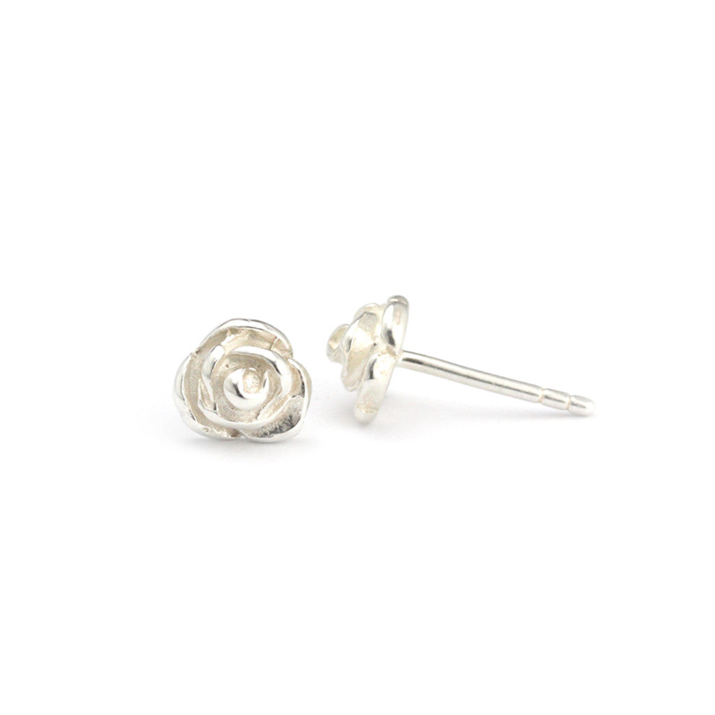 Bronze Rose Studs | Marmalade Designs - 0