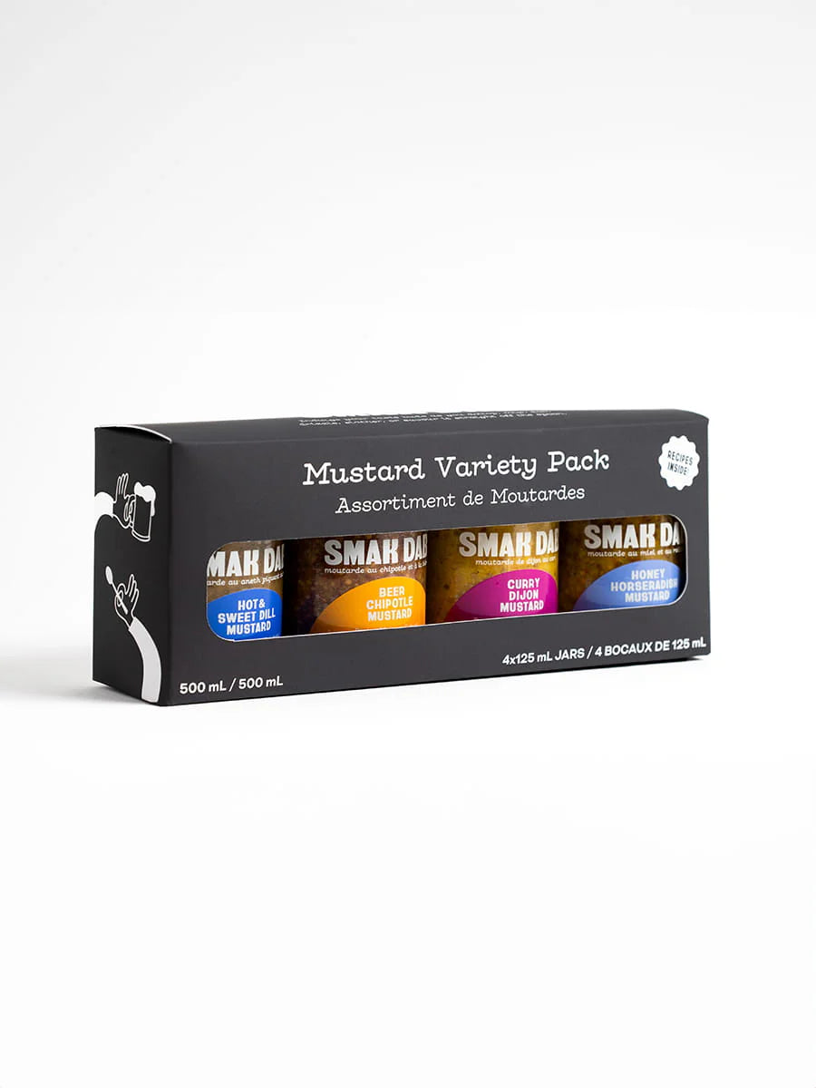 Gourmet Mustard Black Variety Pack