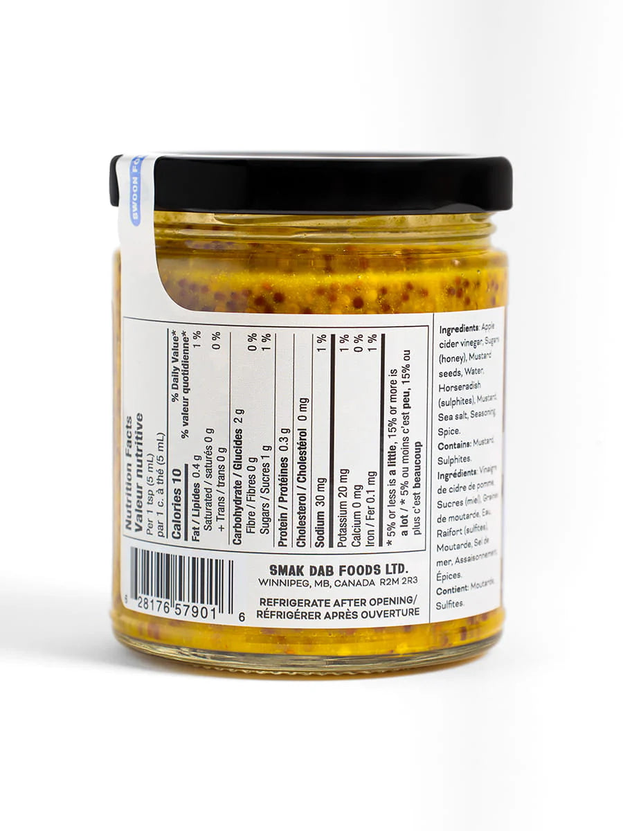 Honey Horseradish Gourmet Mustard