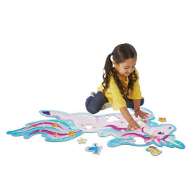 Floor Puzzle: Shimmery Unicorn (43pc) - 0