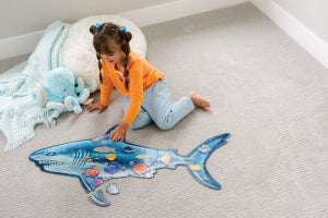 Floor Puzzle: Shark (53pc) - 0