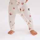 Ruffled Footless One Piece - Petals (Belan. J)-3