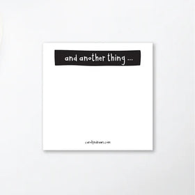 And Another Thing ... Post-it™ Sticky Notes
