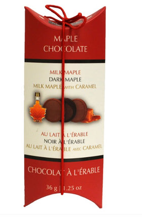 Assorted Maple Chocolates - Tall Pillow Box
