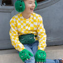 T-Rex Knitted Gloves