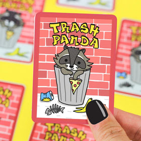 Trash Panda Vinyl Sticker