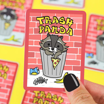 Trash Panda Vinyl Sticker
