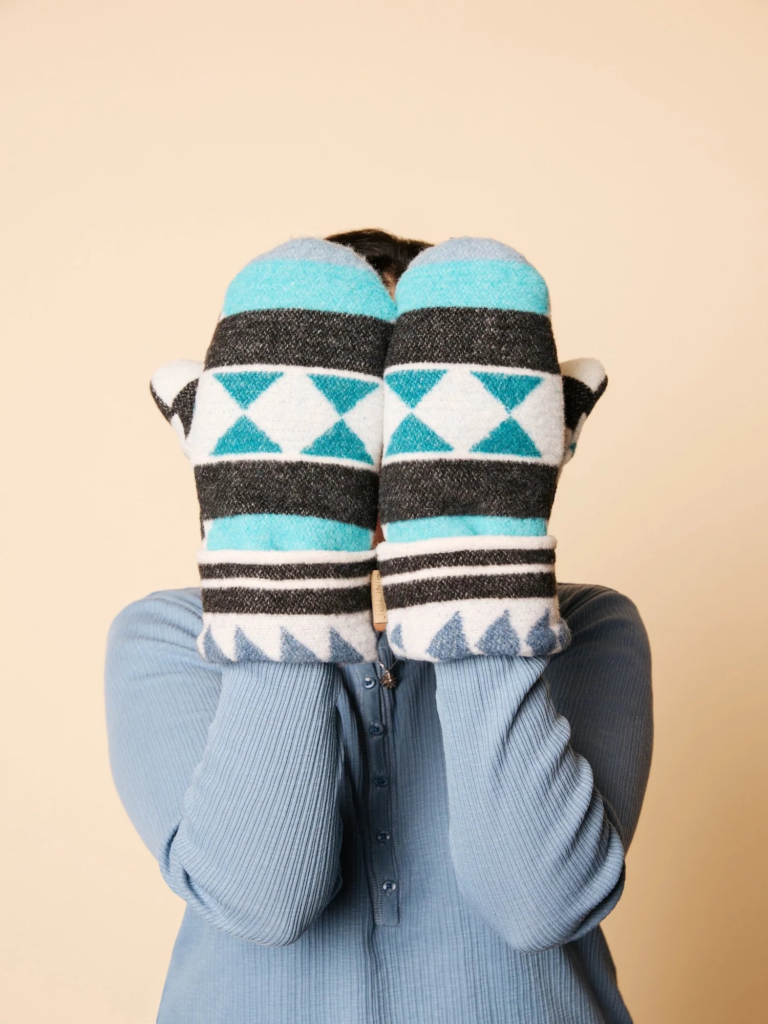 Mini Tipi Mittens (various patterns)