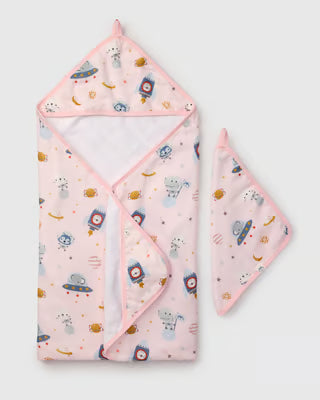 Loulou Lollipop Hooded Towel Set (various patterns)