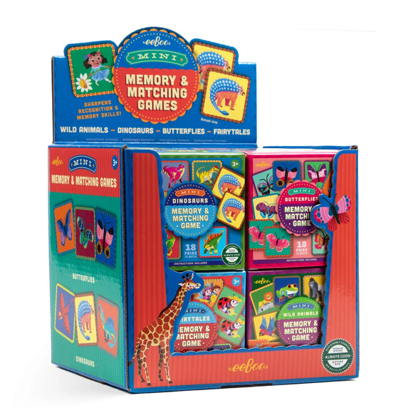 Mini Memory & Matching Games