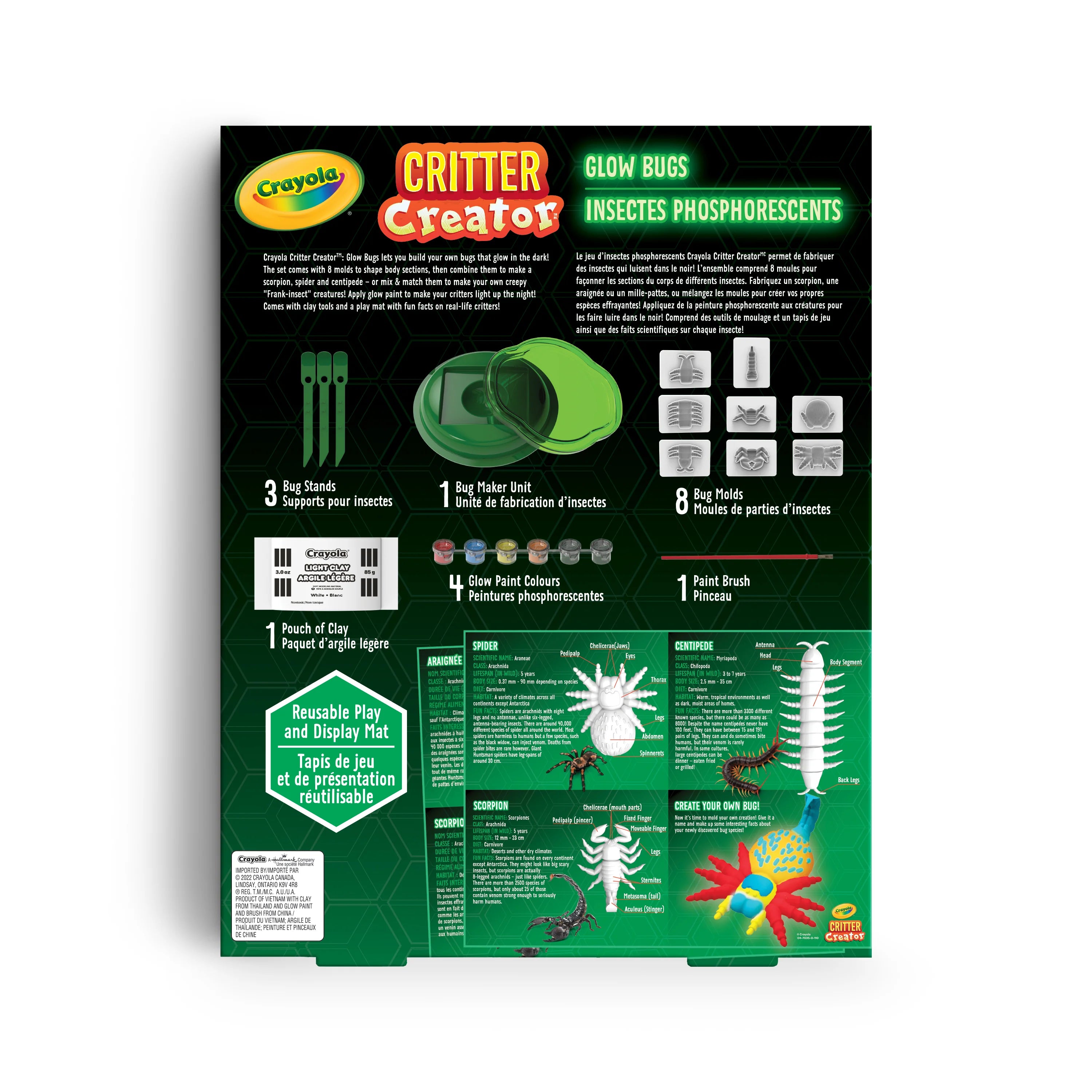 Crayola Critter Creator Kit: Glow Bugs