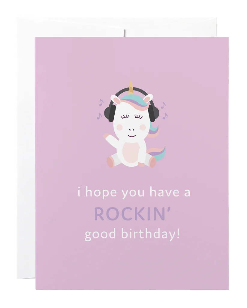 Rockin' Birthday Card