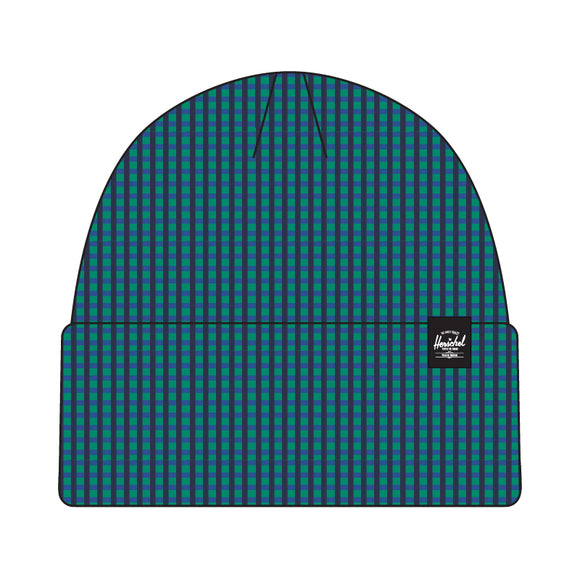 Herschel Rowan Plaited Beanie in Darkest Navy Plaited