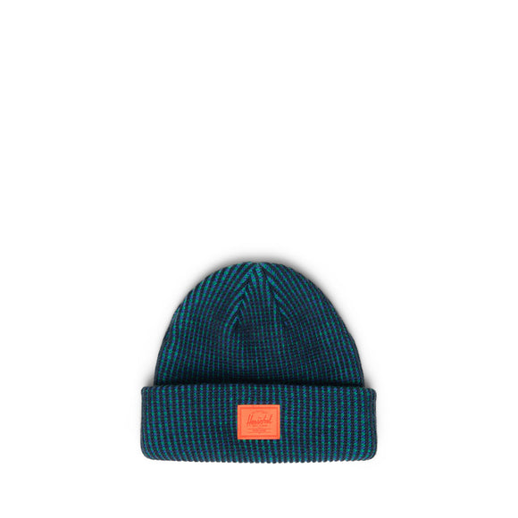 Herschel Rowan Plaited Beanie in Darkest Navy Plaited (Kids)