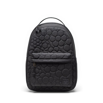 Herschel Classic™ Quilted Capsule Backpack in Black Tonal Daisy - 26L