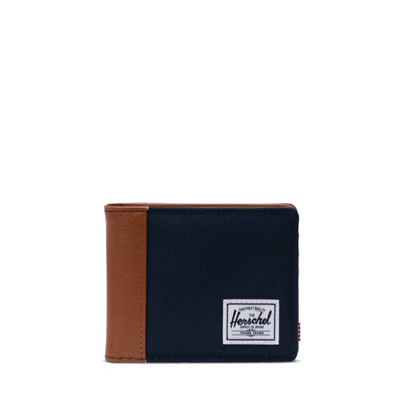 Hank Wallet in Navy/Tan