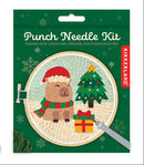 Capybara Christmas Punch Needle-1