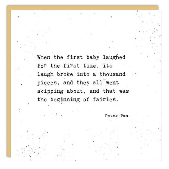 When The First Baby Card
