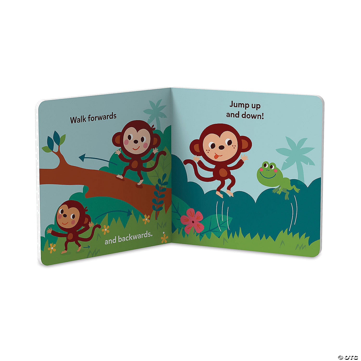 Wiggle, Giggle, Monkey Around! Board Book - 0