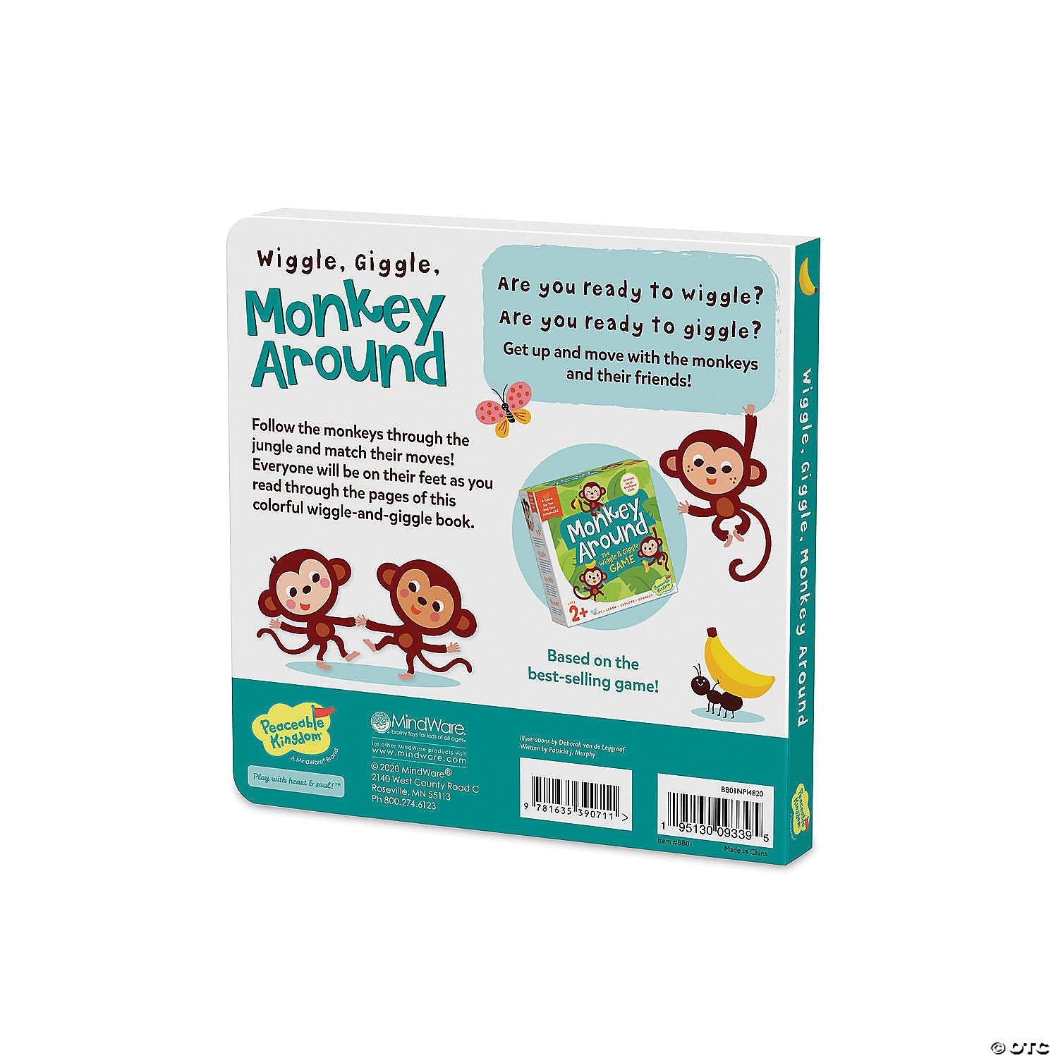 Wiggle, Giggle, Monkey Around! Board Book