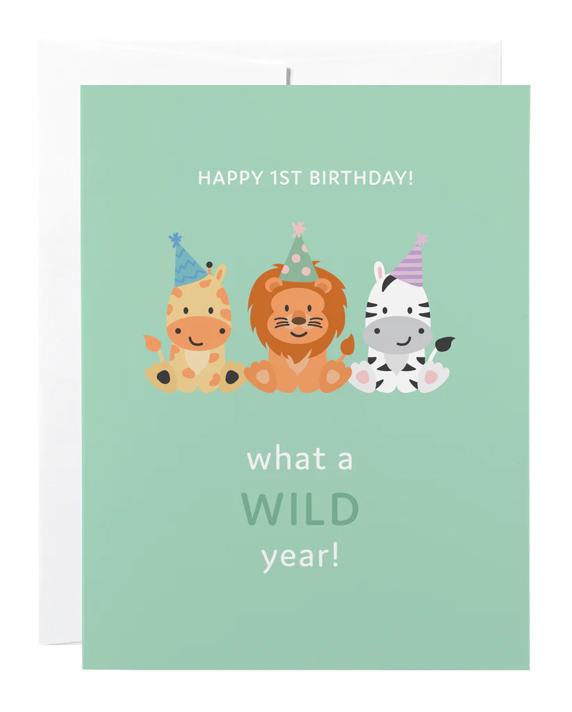 Wild Year Card