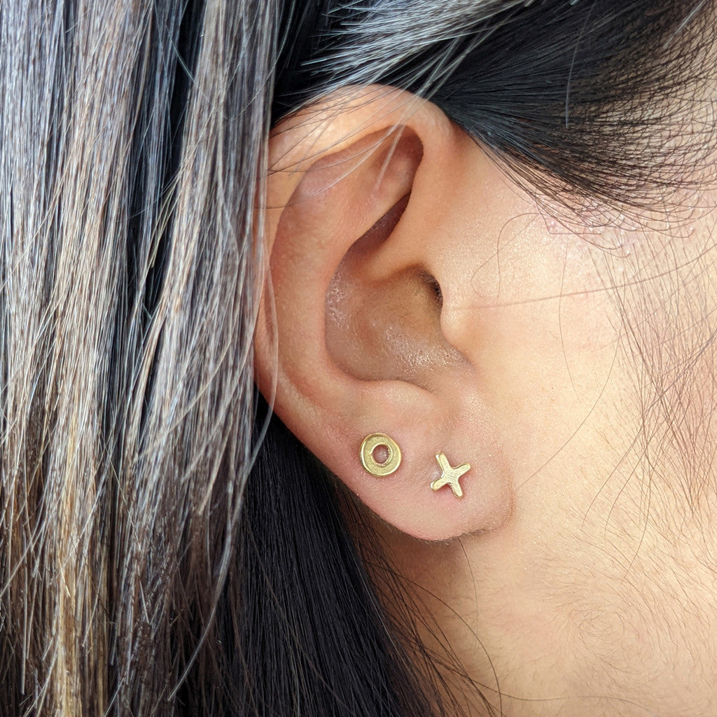 Bronze XO Studs | Marmalade Designs