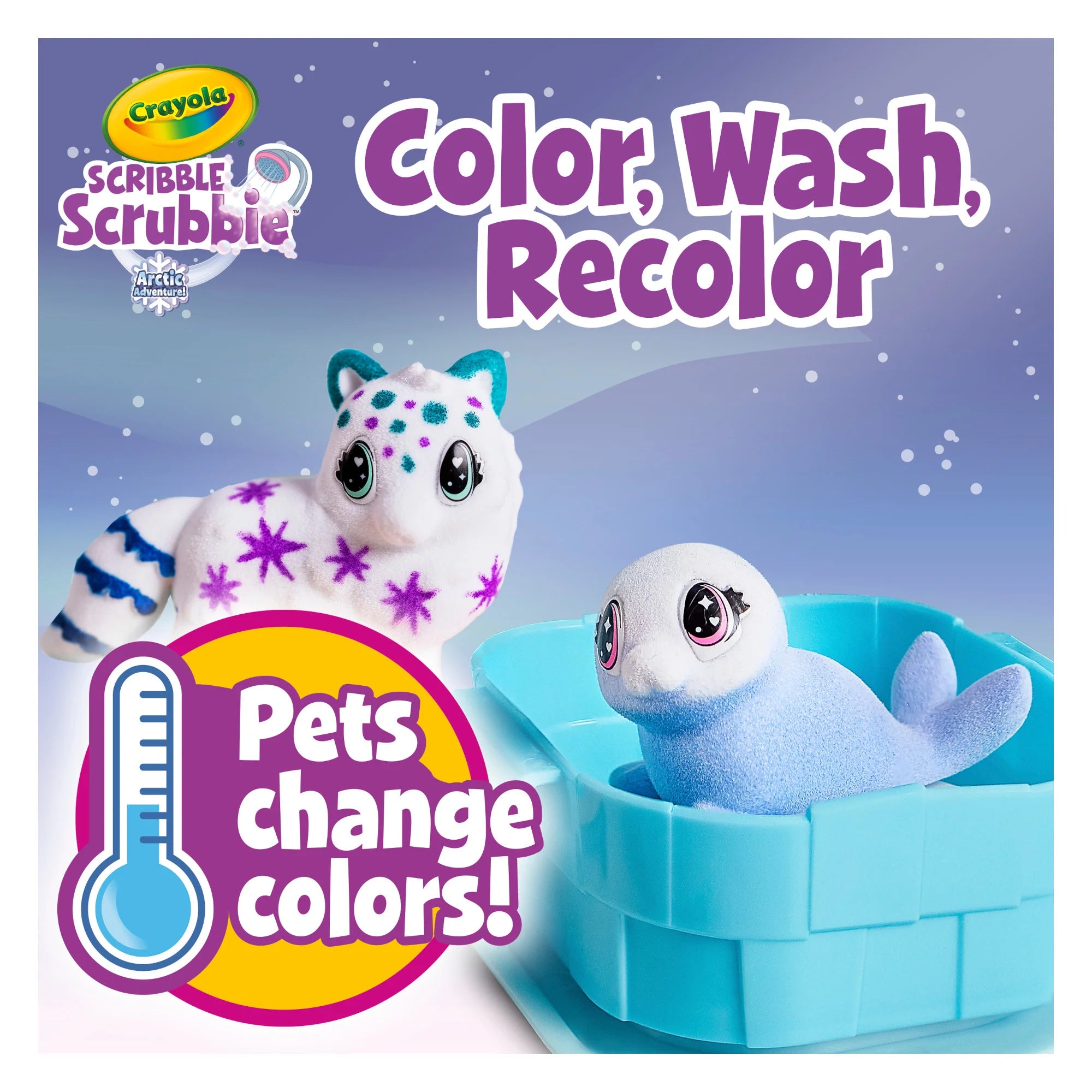 Scribble Scrubbie Pets Arctic Igloo Playset