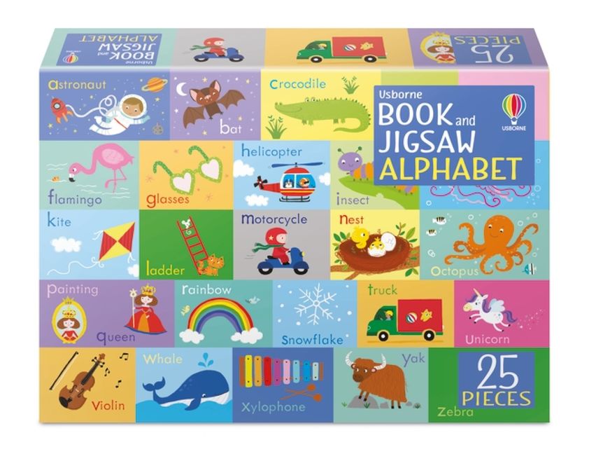 Usborne Book and Jigsaw: Alphabet