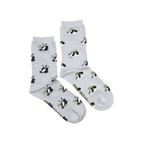 Women’s Socks | Panda and Bamboo | Mismatched