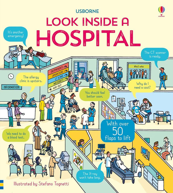 Look Inside A Hospital children's book