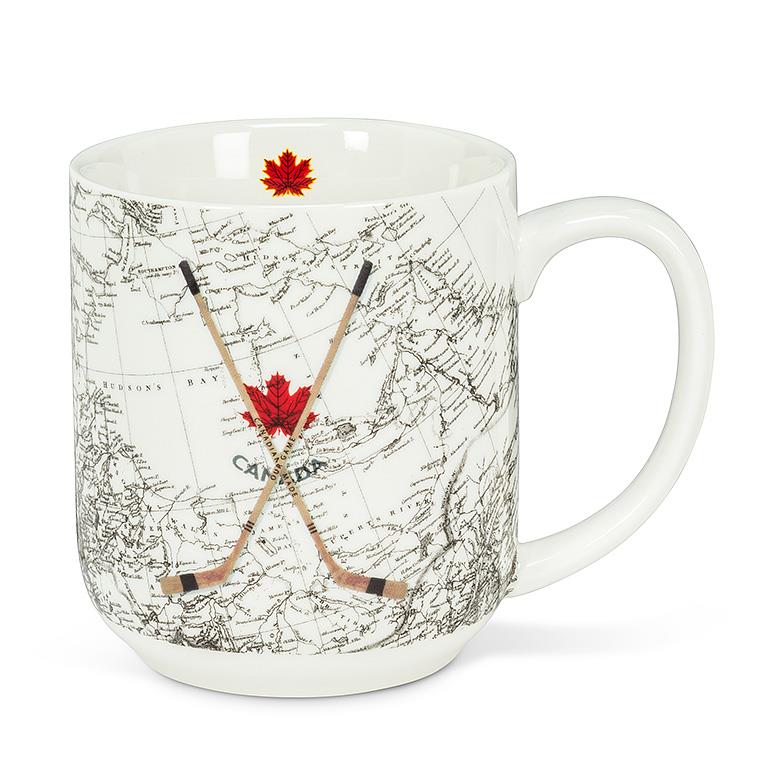 Hockey Sticks & Map Mug