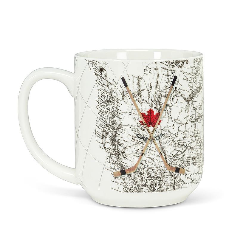 Hockey Sticks & Map Mug