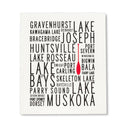 Muskoka Lakes Dishcloths. Set of 2
