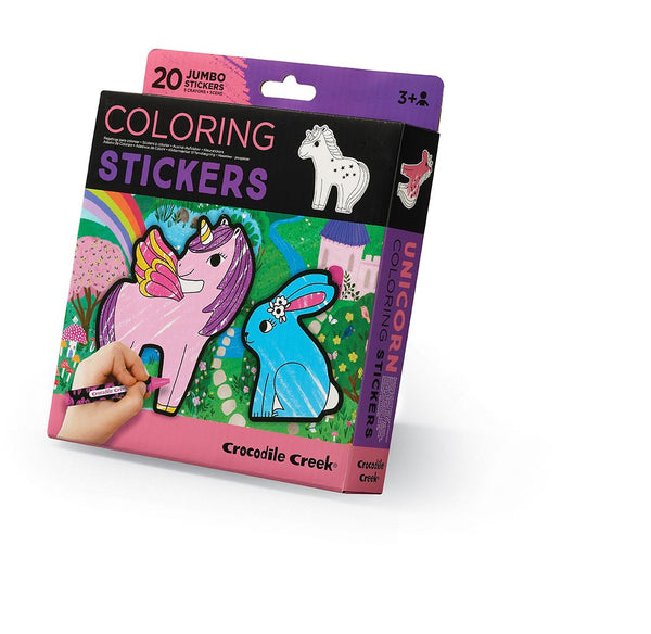 Colouring Stickers - Unicorn