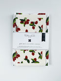 Gift set (Ten and Co.) Tea Towel and Cranberry Sponge Cloth