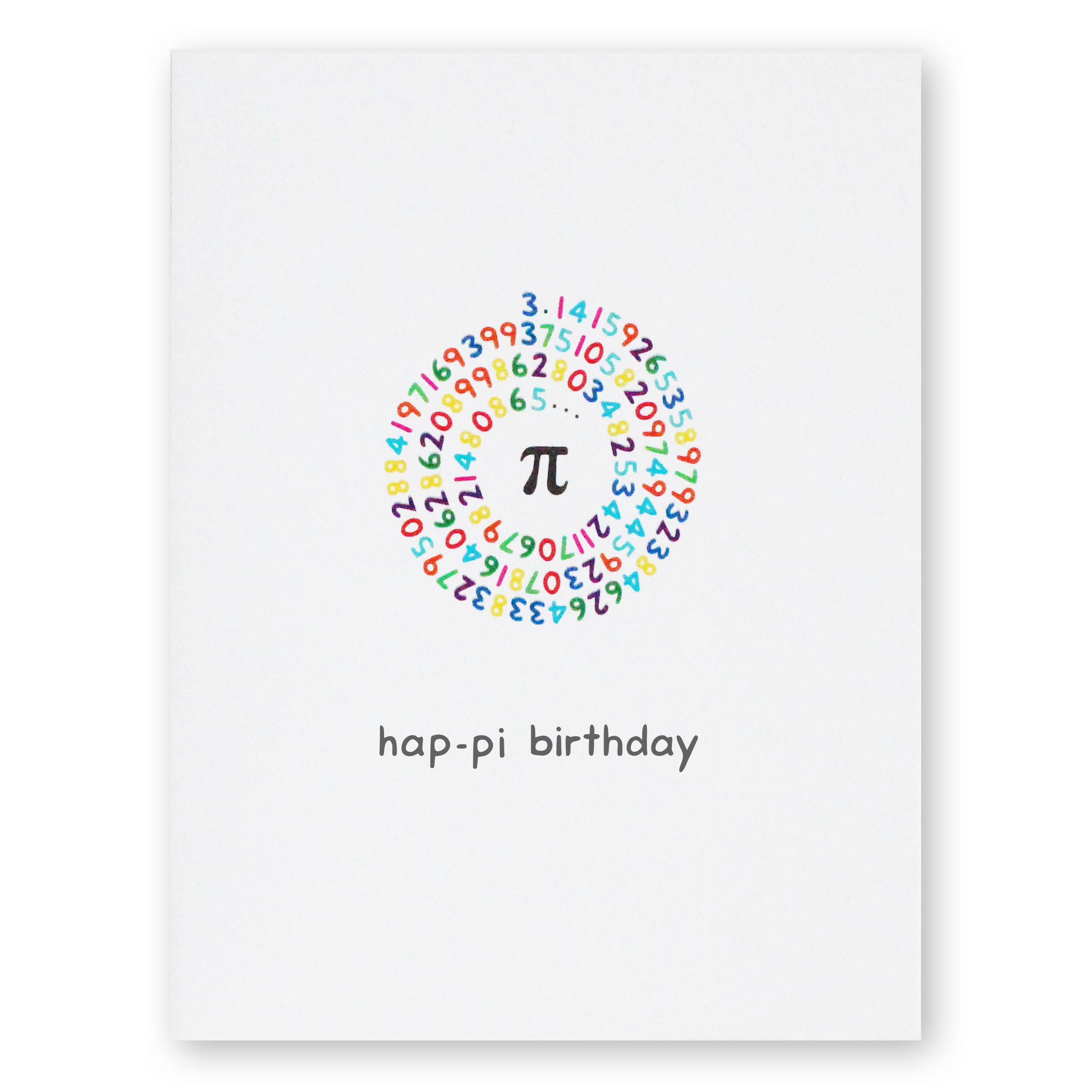 Pi Birthday Card