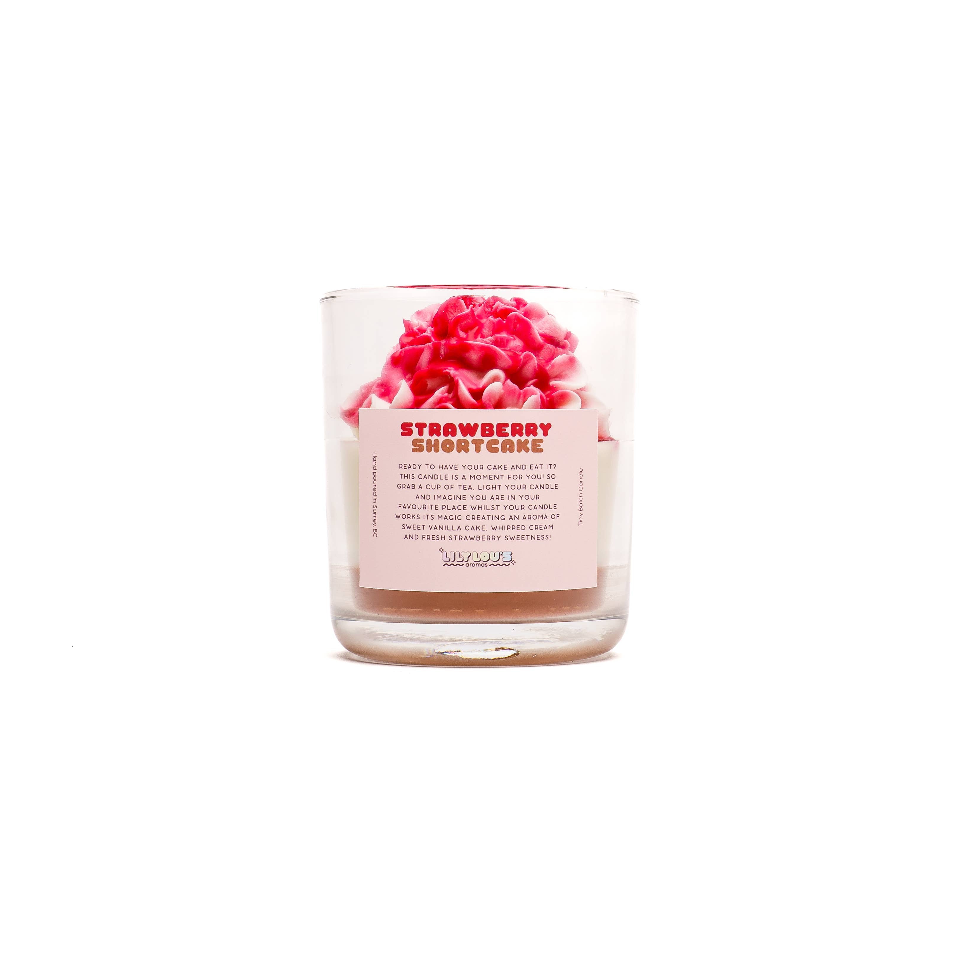 Lily Lou's Aromas - Strawberry Shortcake Whipped Candle