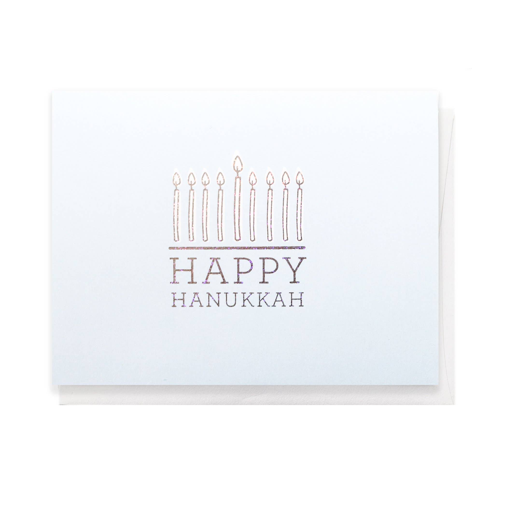 Happy Hanukkah, Greeting Card