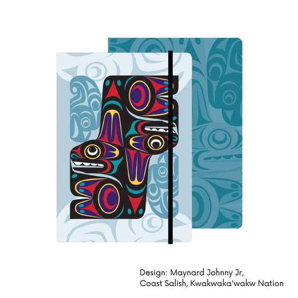 Thunderbird and Whale - Hardcover Journals w/ Contemporary Indigenous Artwork
