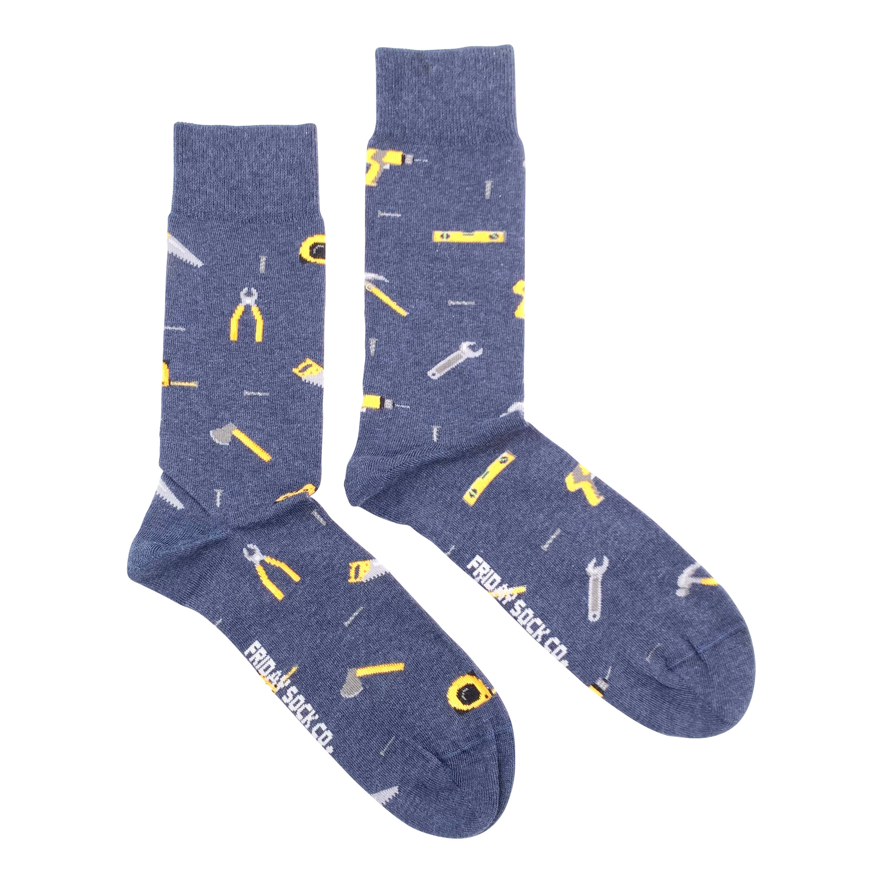 Men’s Socks | Construction | Handyman | Ethical | Mismatched