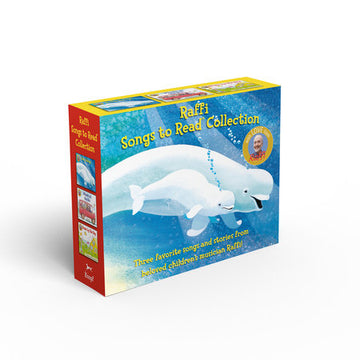 Raffi Songs to Read Collection -Books Boxed Set - Raffi Songs to Read boxed set with polar bear family illustration, unique Canadian baby gift.
